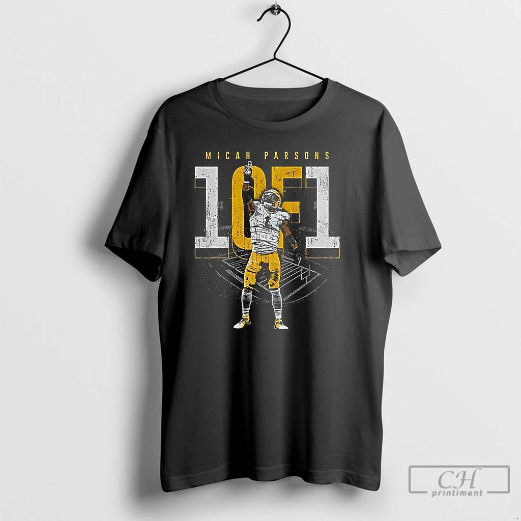 Premium Micah Parsons Green Bay Packers Football 1 Of 1 T Shirts