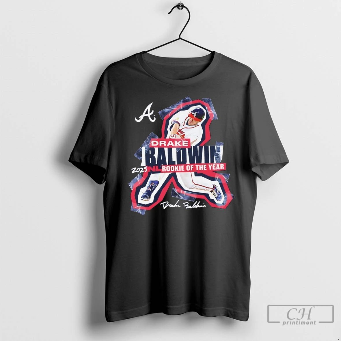 Premium Atlanta Braves Drake Baldwin 2025 National League Rookie Of The Year Signature