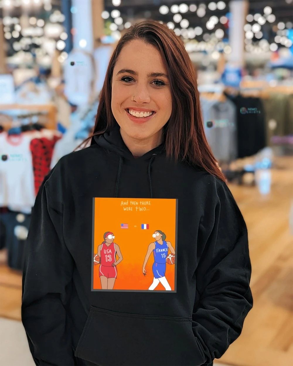 FIBA Women’s World Cup 2026 USA vs France And then there were two shirt