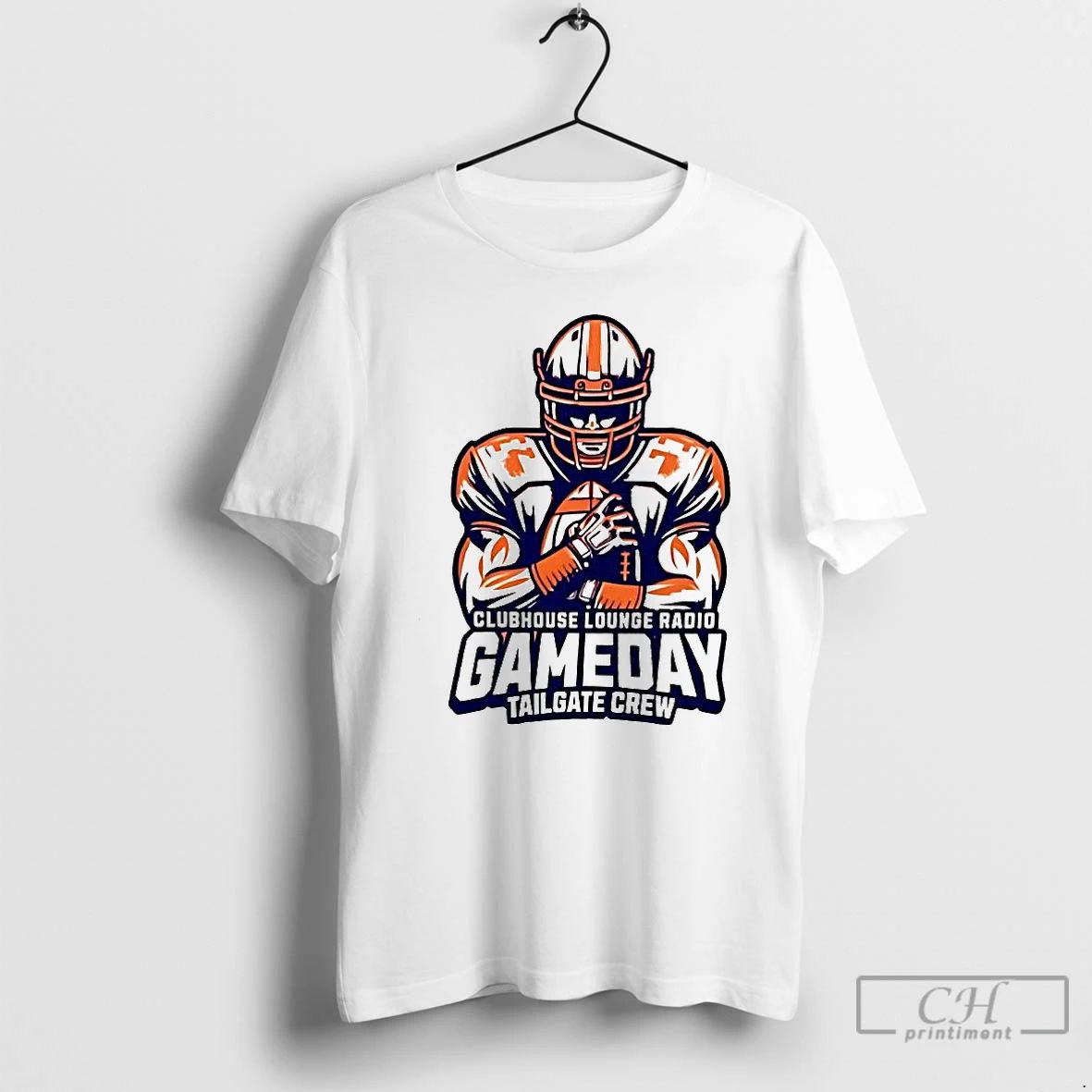 Premium Clubhouse Lounge Radio Gameday Tailgate Crew Football T Shirts