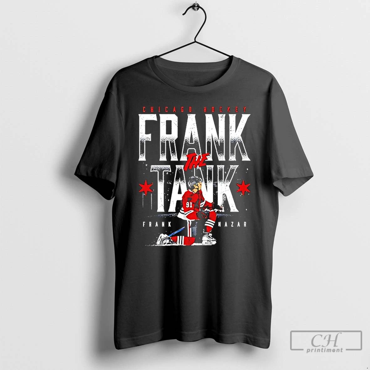 Premium Frank Nazar Chicago Blackhawks Hockey Frank The Tank T Shirts