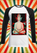 Traditiona​l Buddha Yoga Cool Men Women Long Short Sleeve Baseball T Shirt 1610