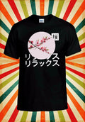 Cherry Blossom Japanese Flower Cute  Men Women Vest Tank Top Unisex T Shirt 2451