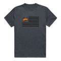 Campbell University Camels CU NCAA Cotton College Logo USA Flag T-Shirt S - 2XL