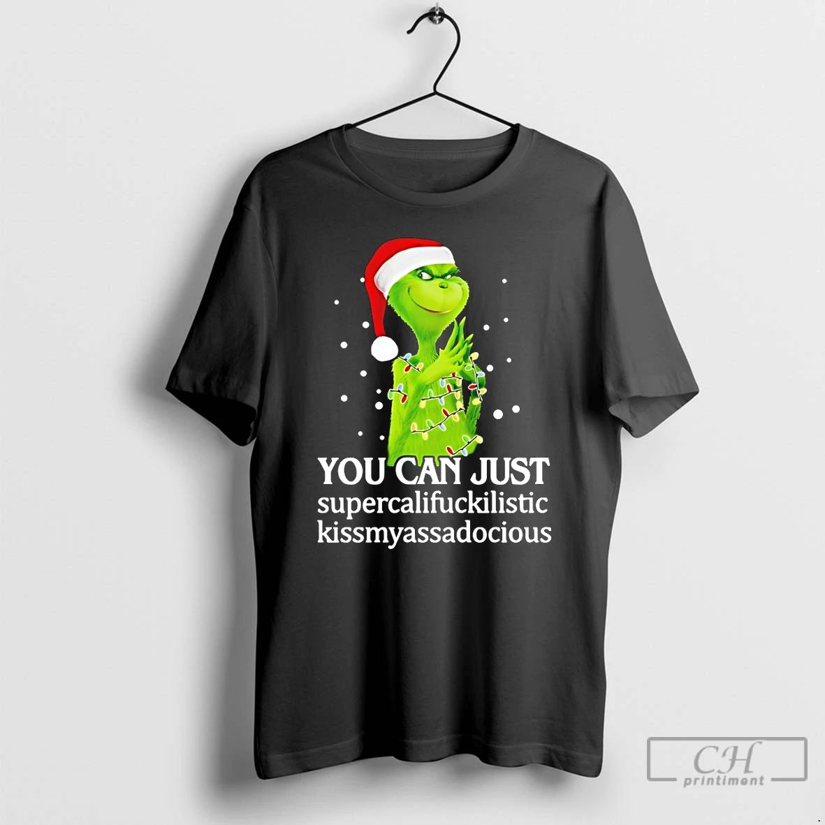 Classic Grinch You Can Just Christmas T Shirts