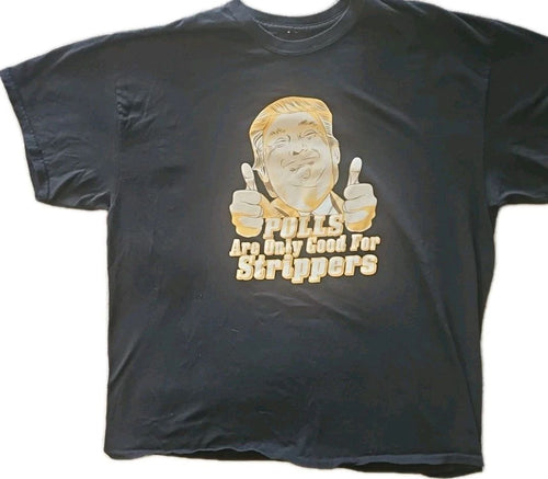 "Women Luv Me" Trump  T-Shirt Men Sz:XL Blk Boho Y2k Norm [5C]