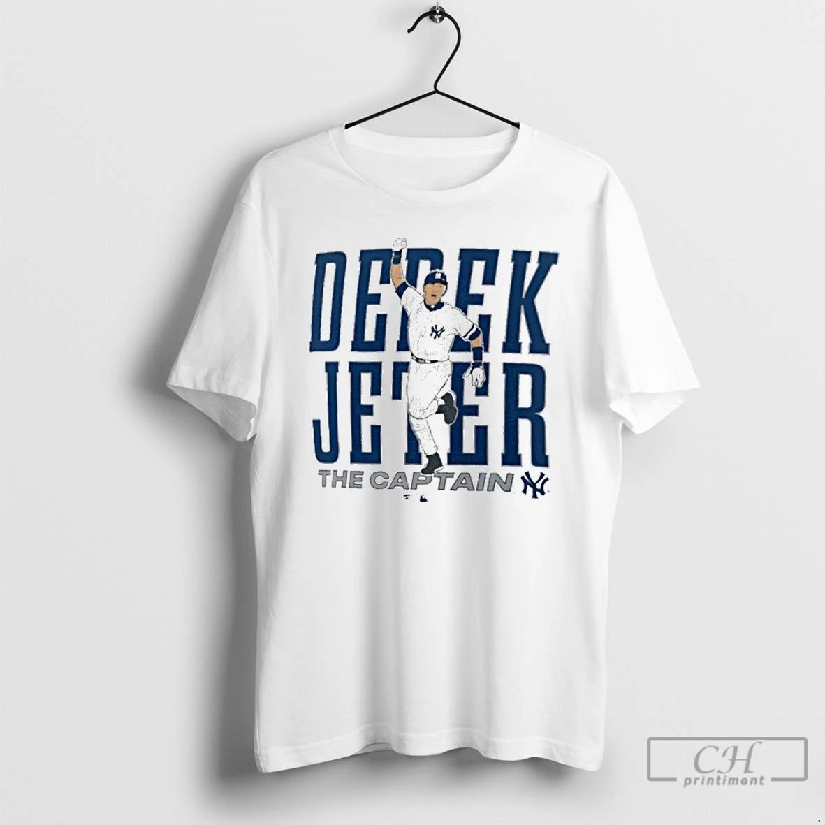 Premium The Captain Derek Jeter New York Yankees Cooperstown Player T Shirts