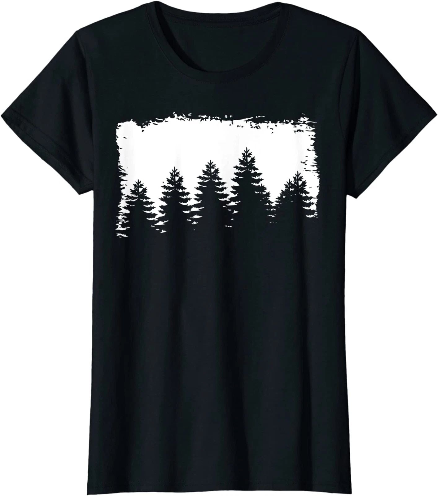 Novelty Traveling Enthusiast Nature Scenery Gift Ladies' Crewneck T-Shirt