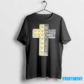 I Can Do All Things Through Christ Who Strengthens Me Vanderbilt Commodores Football Cross Tshirts
