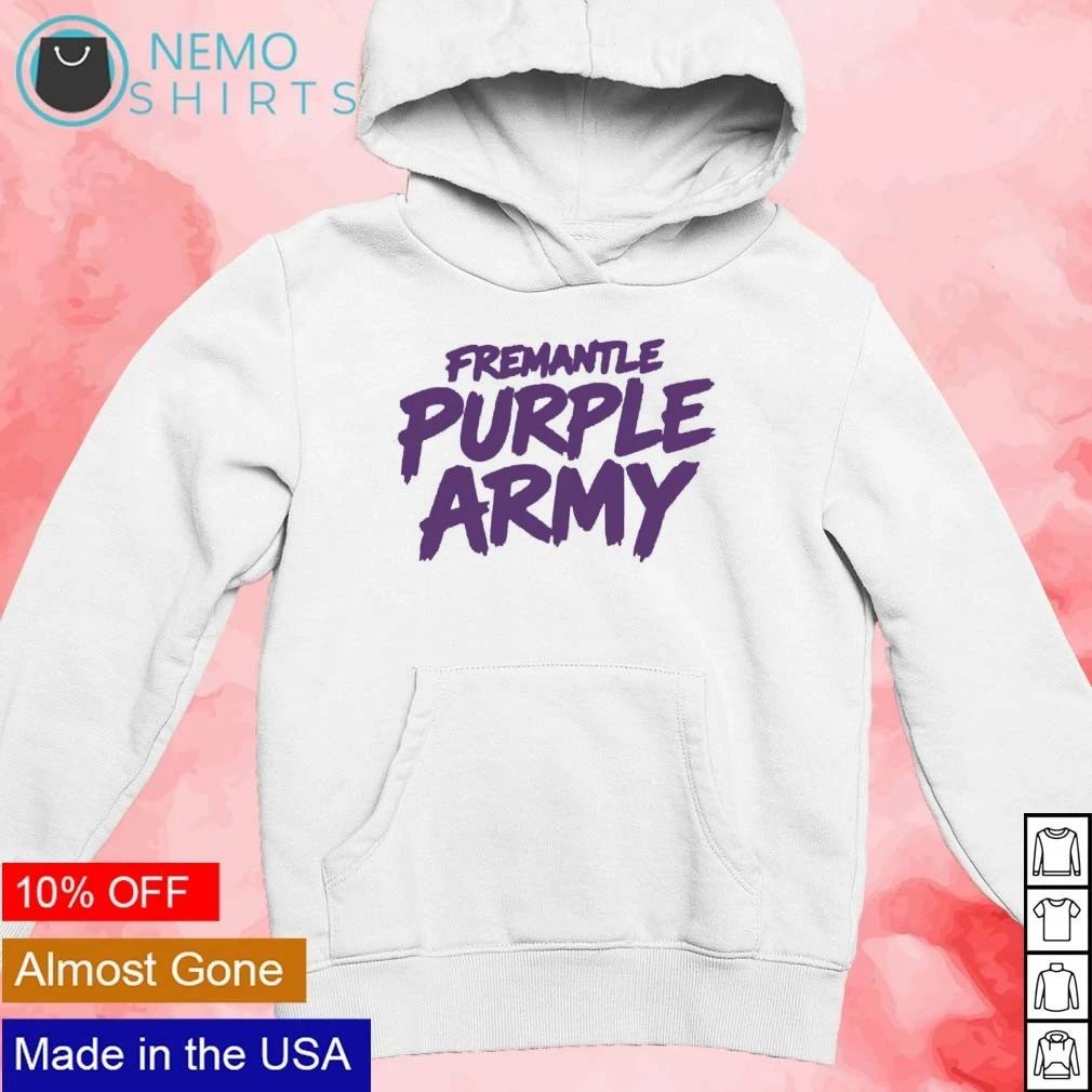 Fremantle Dockers Purple Army shirt