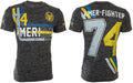 AMERICAN FIGHTER Mens T-shirt Recruit Black Heather S-3XL