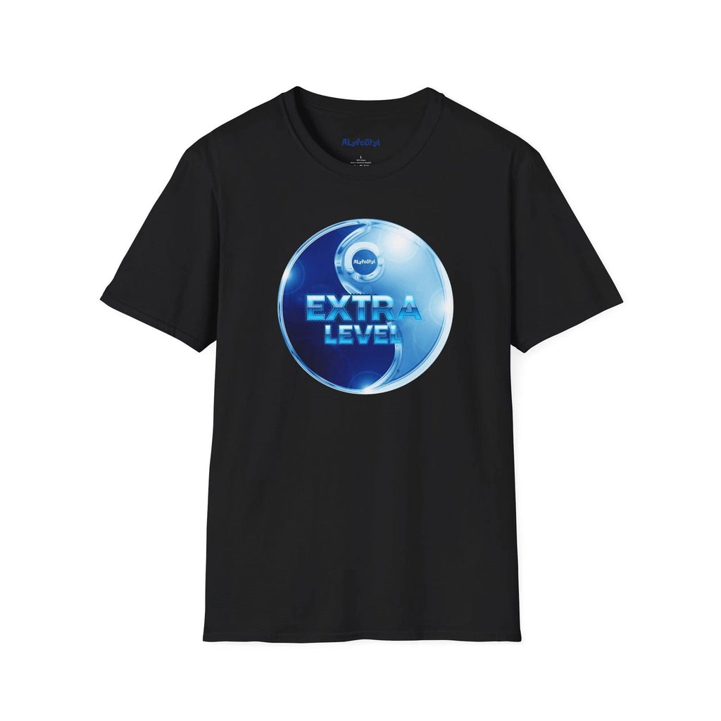 Unisex Softstyle T-Shirt Yin Yang Motivation Affirmation Designed by ALyfeStyl