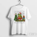 Classic Frog Santa Sagging But Still Gagging Christmas T Shirts