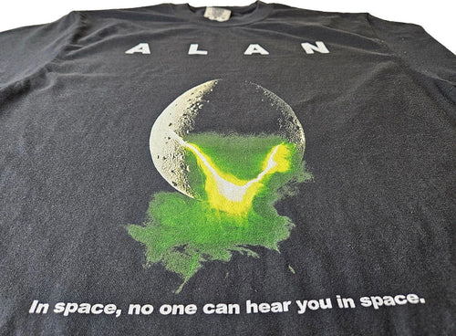 Alan - In Space, No One Can Hear You In Space Short Sleeve T-Shirt Alien