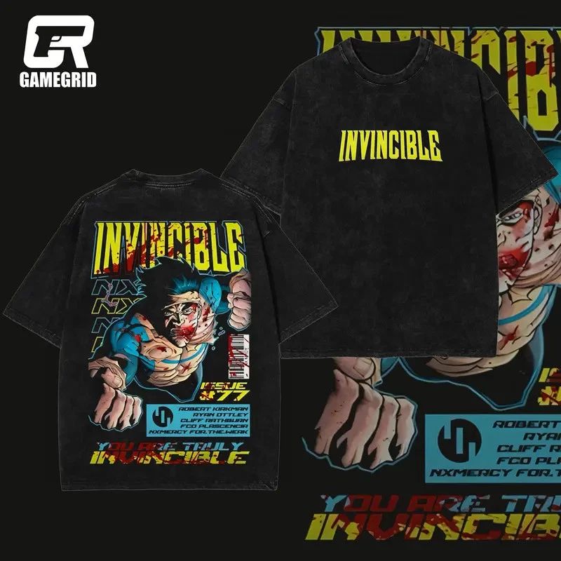 Retro Vintage You Are Truly Invincible Unisex Streetwear T-Shirt