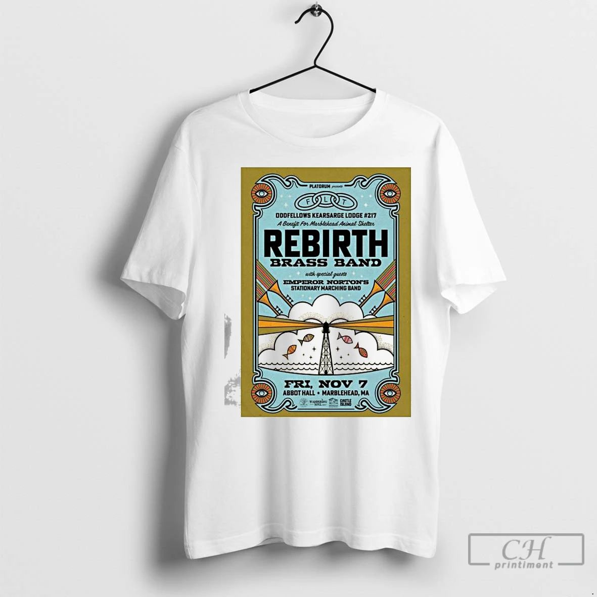 Premium Rebirth Brass Band Abbot Hall In Marblehead Ma Nov 7 2025