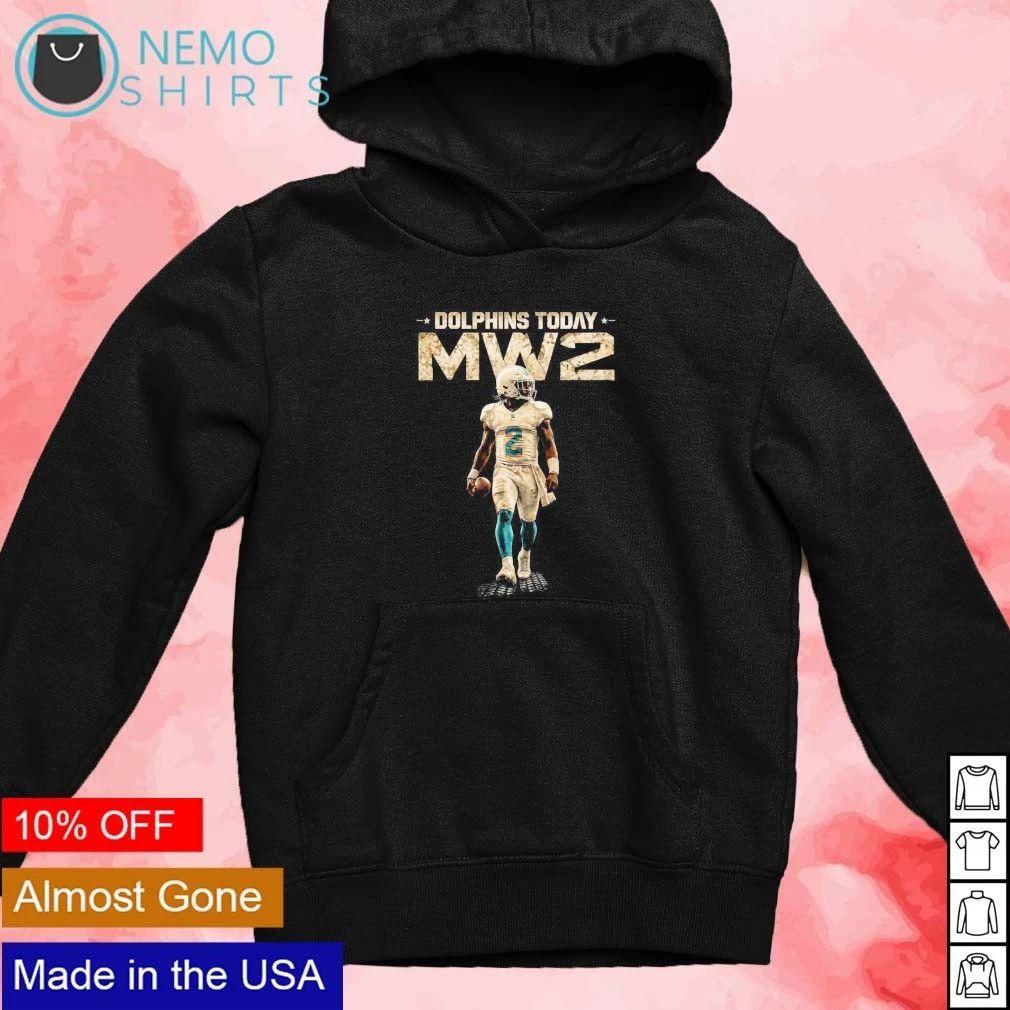 Nic Rohloff Dolphins Today MW2 Miami Dolphins shirt