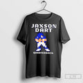 Premium New York Giants Football Jaxson Dart Retro Baller T Shirts