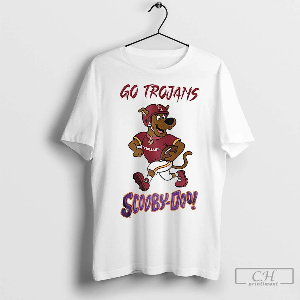 Classic Scooby Doo X Usc Trojans Go Trojans Cartoon