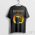 Classic Resist Frog Portland Rosie The Riveter Funny Political T Shirts