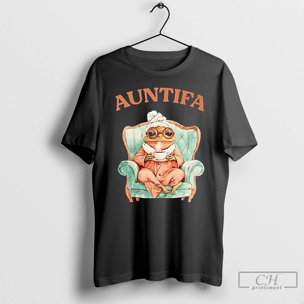 Classic Frog Auntifa Antifa T Shirts