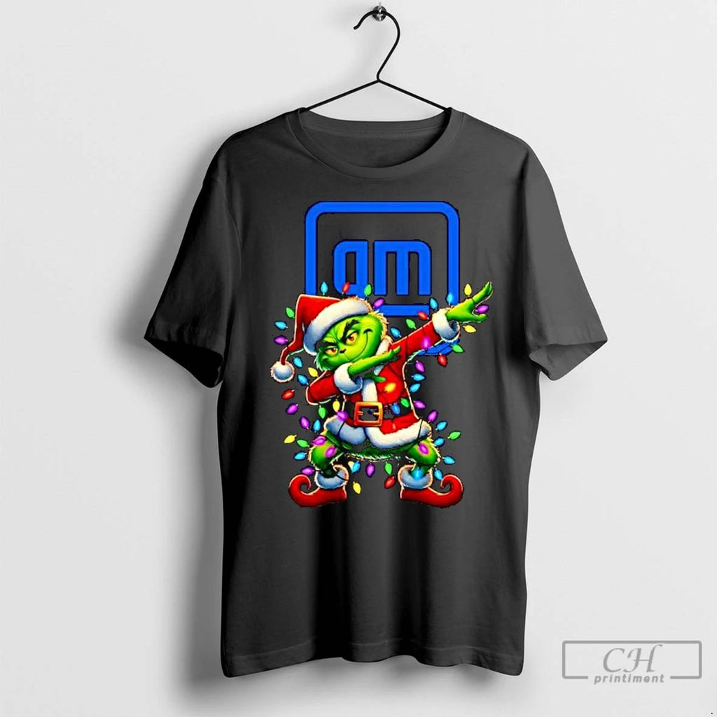 Classic General Motors X Grinch Dabbing Merry Christmas Ornaments