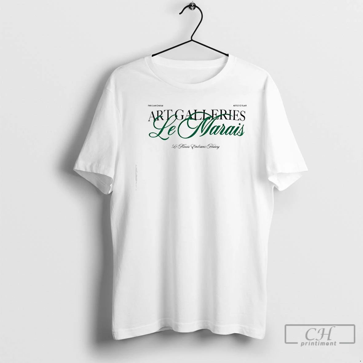 Premium Art Galleries Le Marais T Shirts