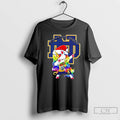 Classic Notre Dame Fighting Irish X Unicorn Santa Hat Dabbing Merry Christmas T Shirts
