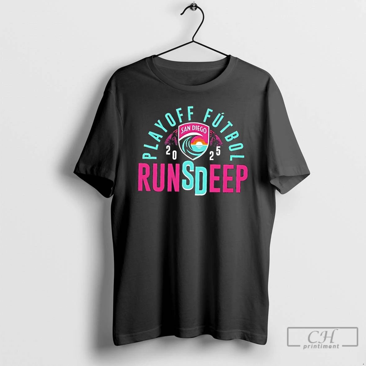 Classic San Diego Wave Fc Playoff Futbol 2025 T Shirts