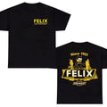Felix Chevrolet Since 1921 T-Shirt – Retro Felix Cat Vintage Logo Graphic Tee, C