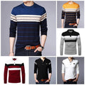 Camisa De Manga Larga Moda Casual Primavera Otoño Camiseta Estampado Para Hombre