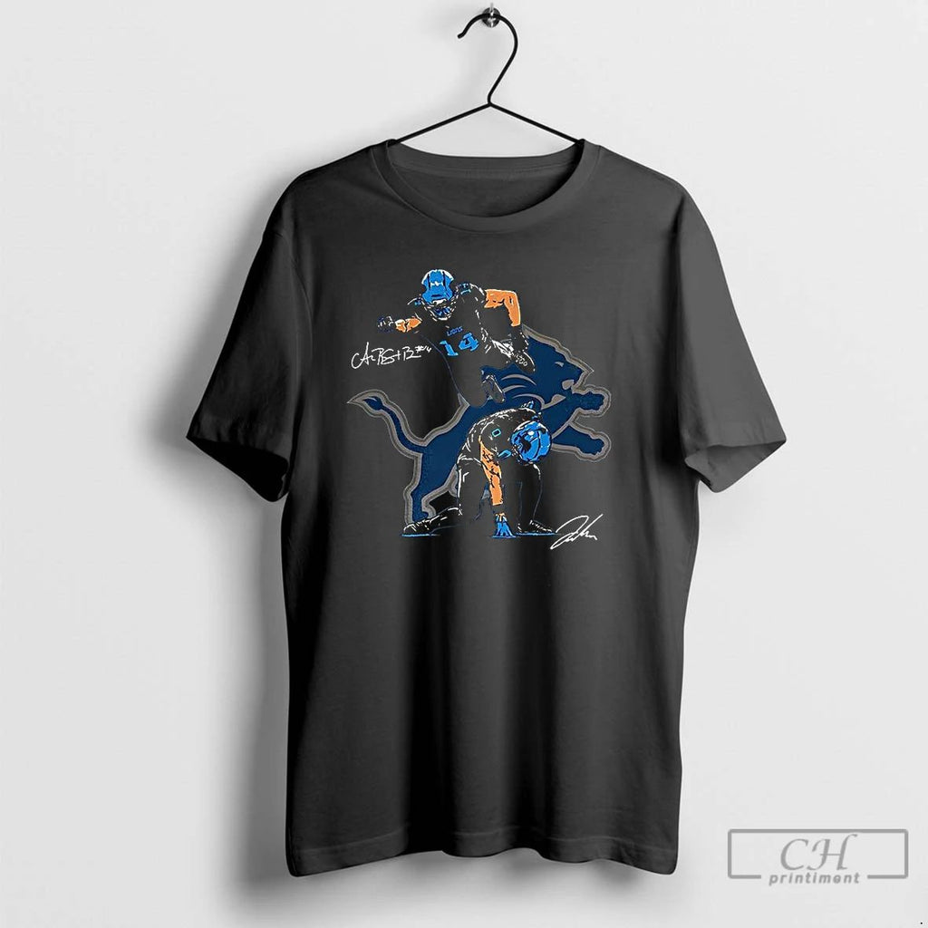 Classic Detroit Lions Football Flying Into The Bye One Pride Go Lions Go Signature