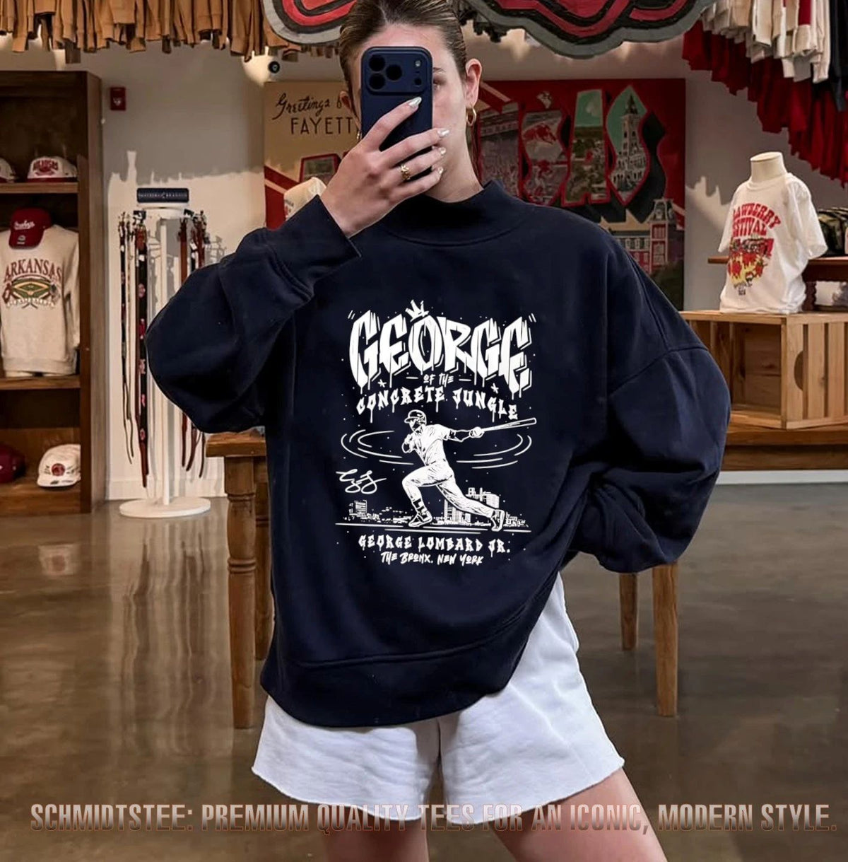 George Of The Concrete Jungle George Lombard Jr Bronx Ny Shirt