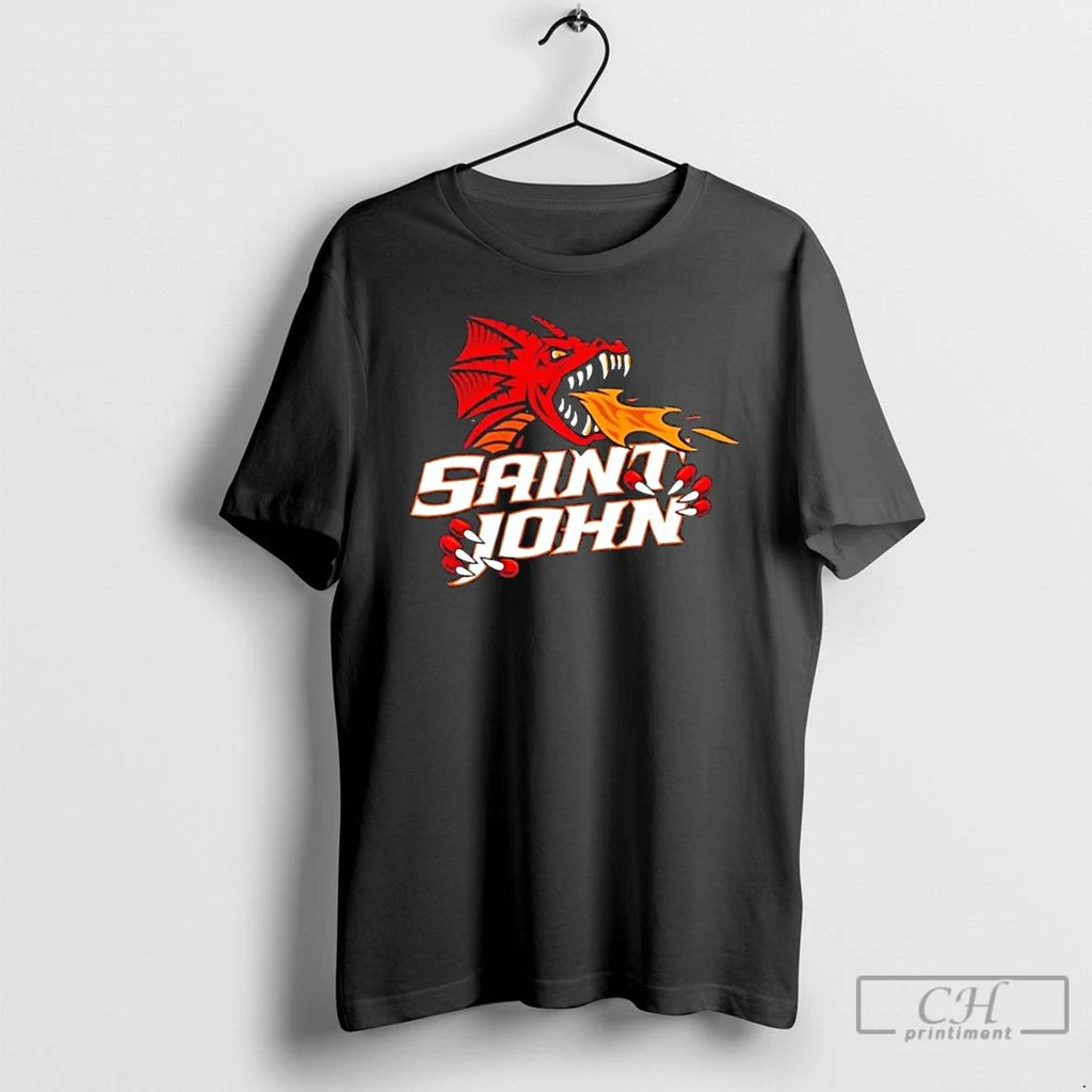 Classic Saint John Flames 2000s T Shirts