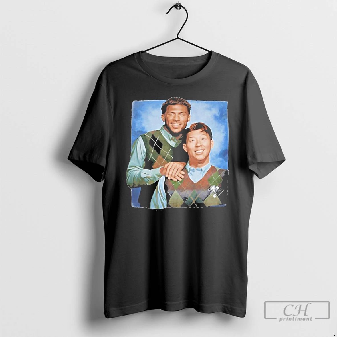 Premium Denis Bouanga And Son Heung Min Los Angeles Fc Step Brothers T Shirts