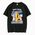 The Peanuts Back To Back Dodgers World Champions Tshirts Sweater