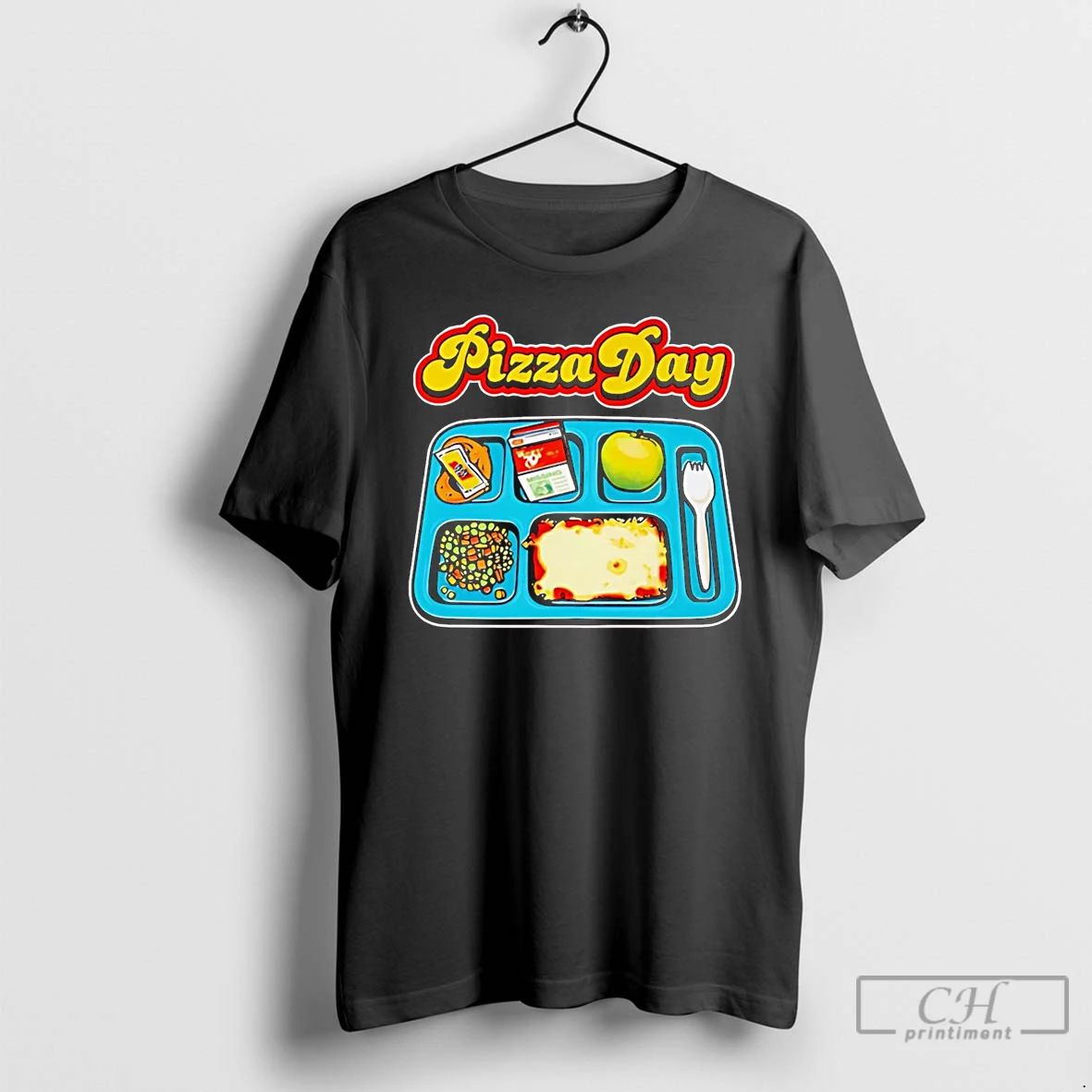 Classic Pizza Day Packed Meal T Shirts