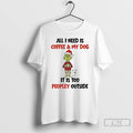 Grinch Santa Hat All I Need Is Coffee And My Dog It Is Too Peopley