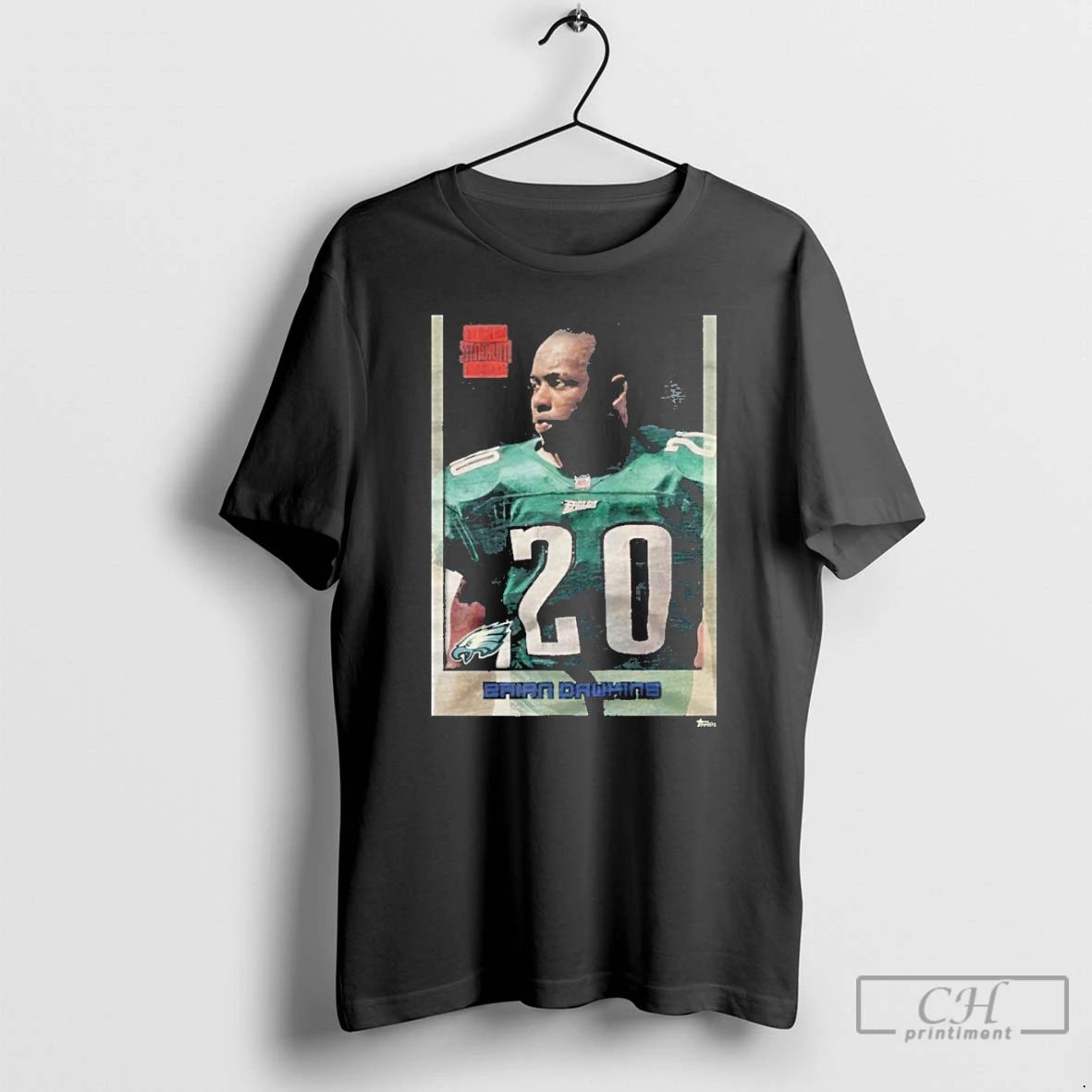 Classic Brian Dawkins 1996 Topps Stadium Club T Shirts