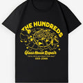 The Hundreds Broken Window Print T-Shirt Retro Workwear Casual Tee for men women