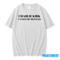Charlie Kirk Cannot Be Silenced Tshirts Sweater