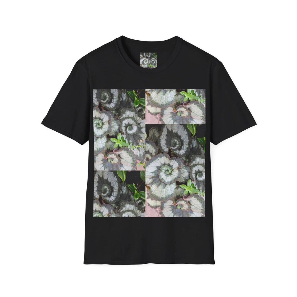 Spiral Nature Graphic T-Shirt - Eco Design, Unisex, Soft Cotton Tee, Outdoor
