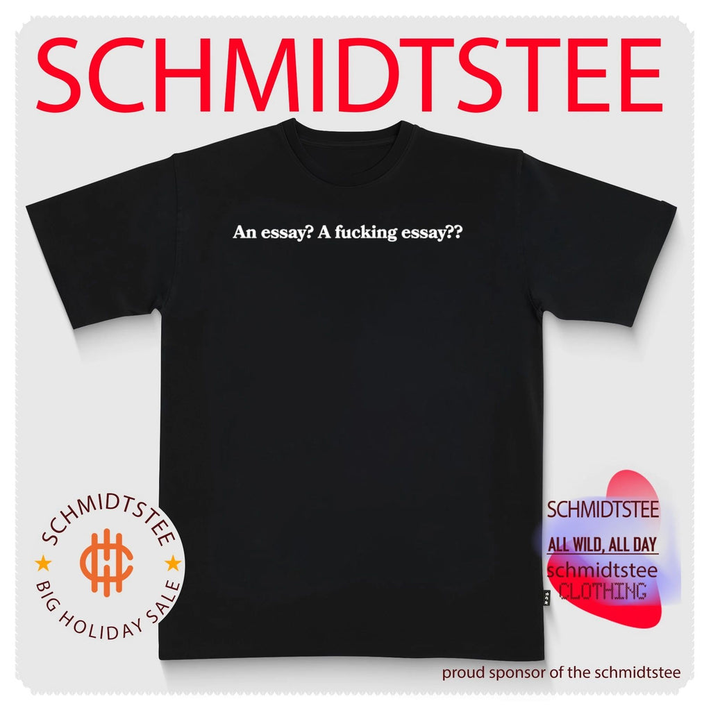 An Essay A Fucking Essay funny quote shirt
