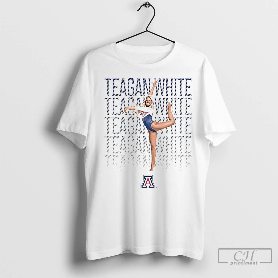 Classic Teagan White Illustrated Dancing Smile