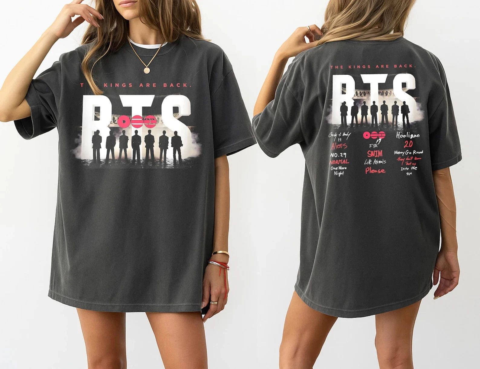 Kpop Album Tracklist Shirt 2026 Comeback Concert Graphic Tee Fan Gift