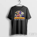 Classic Horror Movie Characters You Cant Sit With Us Baltimore Ravens Halloween T Shirts