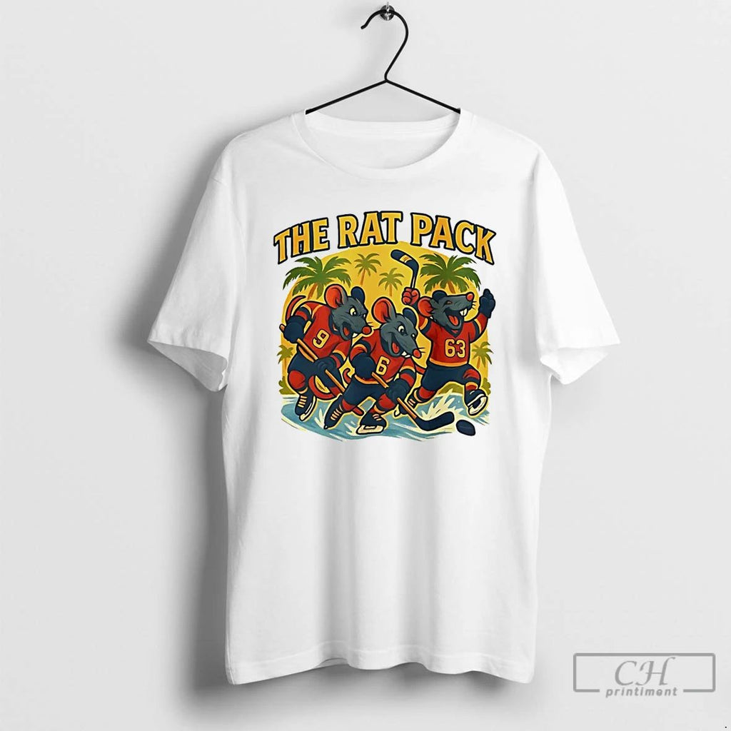 Premium The Rat Pack Florida Panthers Hockey Mascot T Shirts