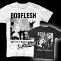 Godflesh Streetcleaner  album cover T shirt BLACK WHITE  sizes S-5XL