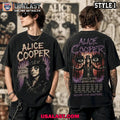 Alice Cooper Alice’s Attic Tour 2026 Vintage Horror Graphic 3D T-Shirt
