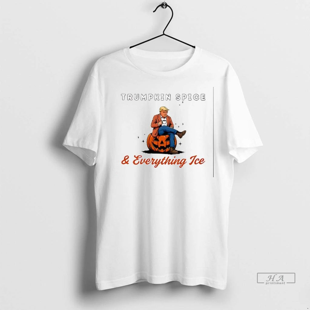Officials Trendy Trumpkin Spice And Everything Ice Halloween Shirt Sweater